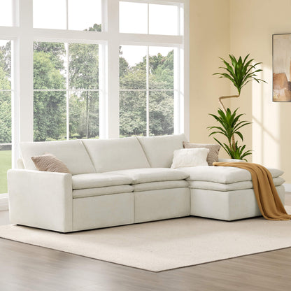 Ohana Zero Gravity Modular Lay-Flat Reclining Sofa with Chaise