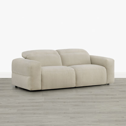 Haley Buttery-Soft 2-Seat Modular Power Reclining Sofa with Power Headrests