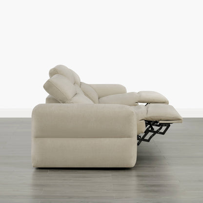 Haley Buttery-Soft 2-Seat Modular Power Reclining Sofa with Power Headrests