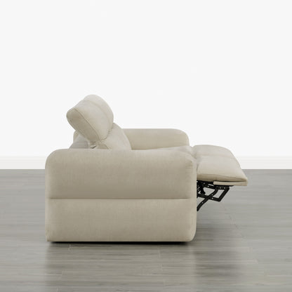 Haley Buttery-Soft 2-Seat Modular Power Reclining Sofa with Power Headrests