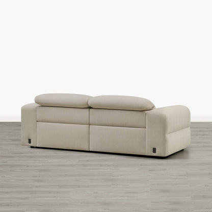 Haley Buttery-Soft 2-Seat Modular Power Reclining Sofa with Power Headrests