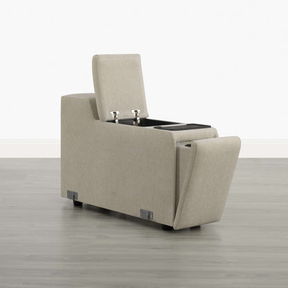 Haley Buttery-Soft 2-Seat Modular Power Reclining Sofa with Power Headrests