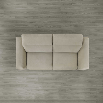 Haley Buttery-Soft 2-Seat Modular Power Reclining Sofa with Power Headrests