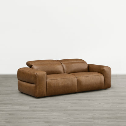 Haley Buttery-Soft 2-Seat Modular Power Reclining Sofa with Power Headrests