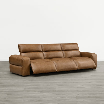 Haley Buttery-Soft 3-Seat Modular Power Reclining Sofa with Power Headrests