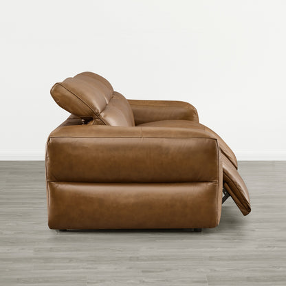 Haley Buttery-Soft 2-Seat Modular Power Reclining Sofa with Power Headrests