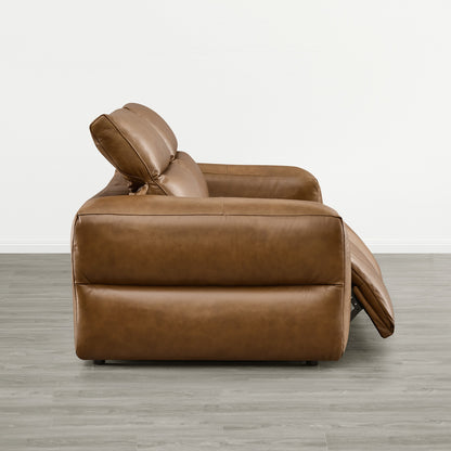 Haley Buttery-Soft 3-Seat Modular Power Reclining Sofa with Power Headrests