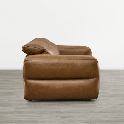 Haley Buttery-Soft 3-Seat Modular Power Reclining Sofa with Power Headrests