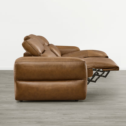 Haley Buttery-Soft 5-Seat Modular Power Reclining Sofa with Power Headrests