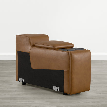 Haley Buttery-Soft 5-Seat Modular Power Reclining Sofa with Power Headrests