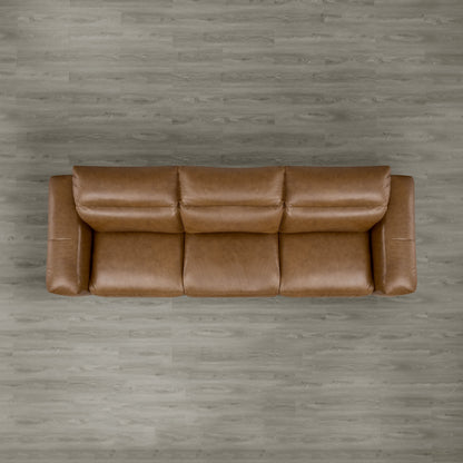 Haley Buttery-Soft 3-Seat Modular Power Reclining Sofa with Power Headrests