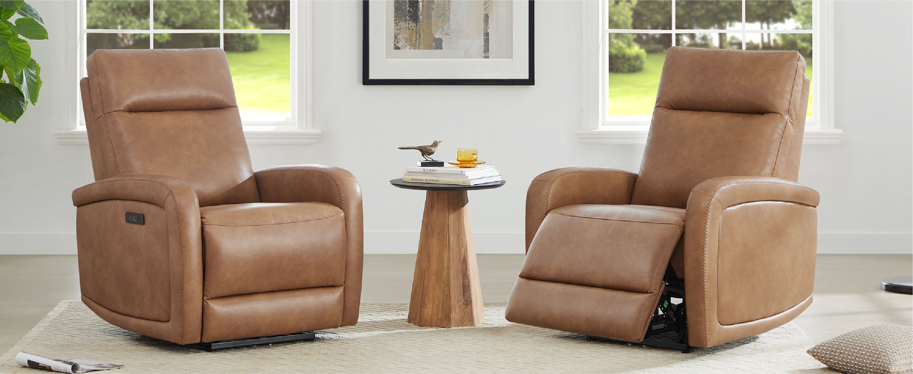 Load video: Power Swivel Recliner