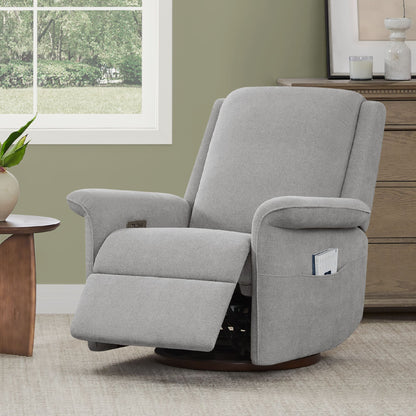 Mila Power Swivel Nursery Glider Recliner