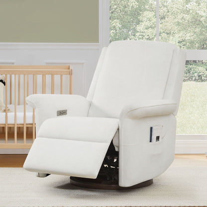 Mila Power Swivel Nursery Glider Recliner