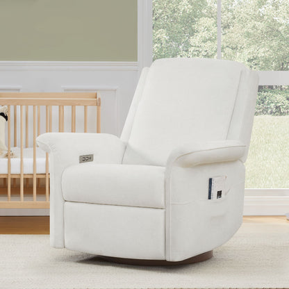 Mila Power Swivel Nursery Glider Recliner