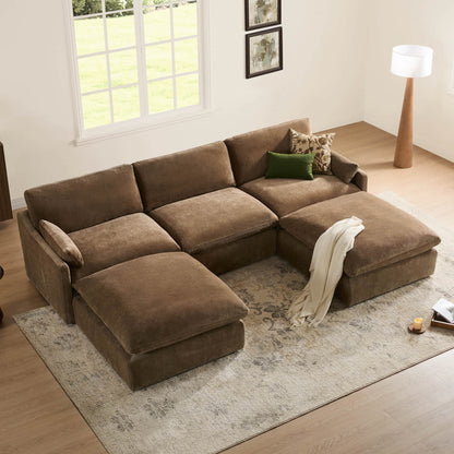 Kenna Modular 6 Seat Sofa Pit Sectional