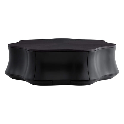 Lamont Flower-Shaped Coffee Table with Storage