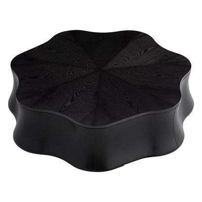 Lamont Flower-Shaped Coffee Table with Storage