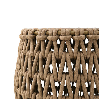 Leen Woven Rope Drum Outdoor & Indoor Side Table