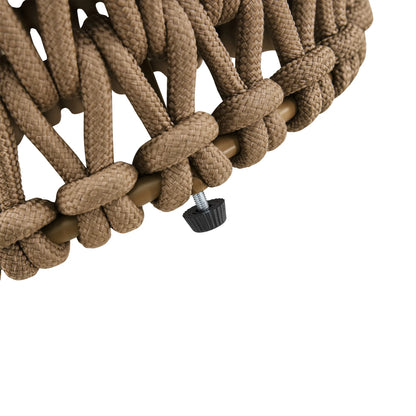Leen Woven Rope Drum Outdoor & Indoor Side Table