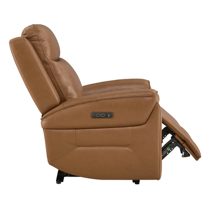 Leif Super Zero Gravity Power Leather Recliner