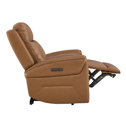 Leif Super Zero Gravity Power Leather Recliner