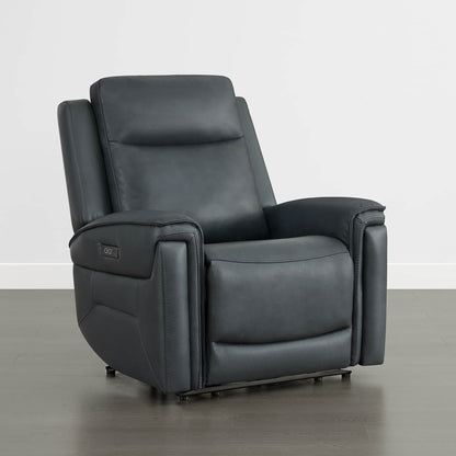 Leif Super Zero Gravity Power Leather Recliner