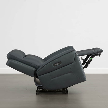 Leif Super Zero Gravity Power Leather Recliner