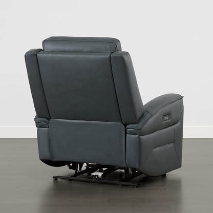 Leif Super Zero Gravity Power Leather Recliner