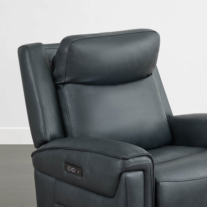 Leif Super Zero Gravity Power Leather Recliner