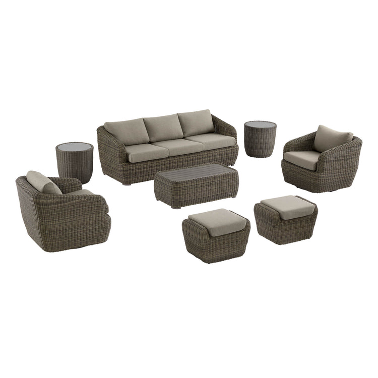 Liana Wicker Outdoor  5 Seats Sofa Set