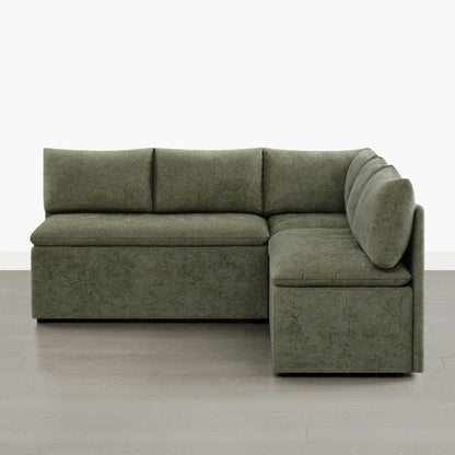 Lila 5-Seat Dining Banquette with Storage