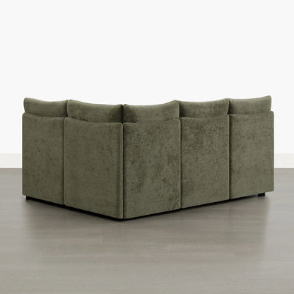Lila L-Shaped Minimalist Dining Banquette with Storage