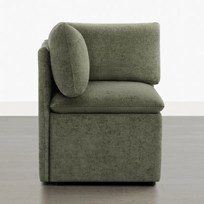 Lila Minimalist Cloud-soft Corner Seat with Storage