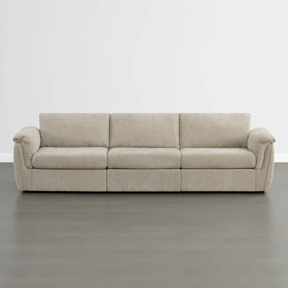Maisie 3-Seat Modular Double-layer Armrest Sofa