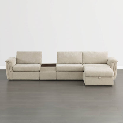 Maisie 5-seat Modular Sofa with Storage