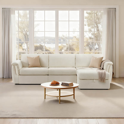 Maisie 4-seat Modular Sofa with Storage