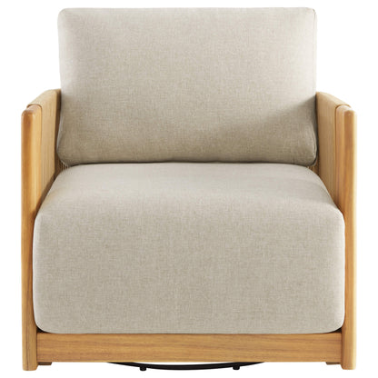 Marisol Outdoor Fully-assembled Rope Wood Accent Chair