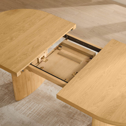 Merlin - 70.9"-86.6" Extendable Wood Dining Table Set for 4-6