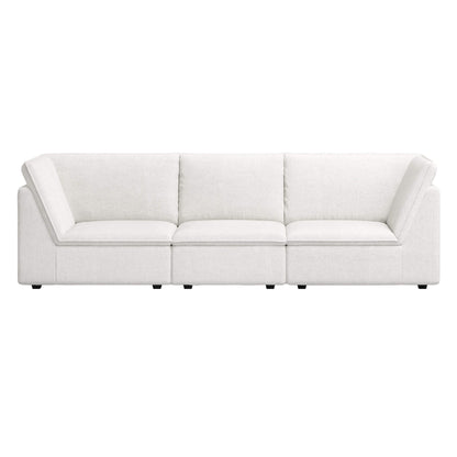 Miller 4-Seat Modern Sofa with Flared Arms