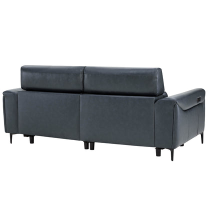 Murphy Premium Dual-Motor Genuine Leather Zero-Wall Power Reclining Sofa