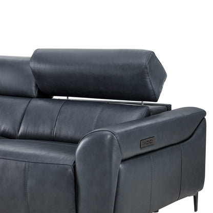 Murphy Premium Dual-Motor Genuine Leather Zero-Wall Power Reclining Sofa