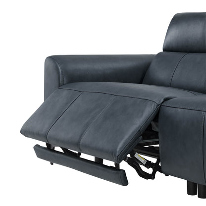 Murphy Premium Dual-Motor Genuine Leather Zero-Wall Power Reclining Sofa