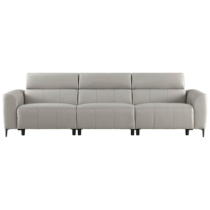 Murphy Premium Dual-Motor Genuine Leather Zero-Wall Power Reclining Sofa