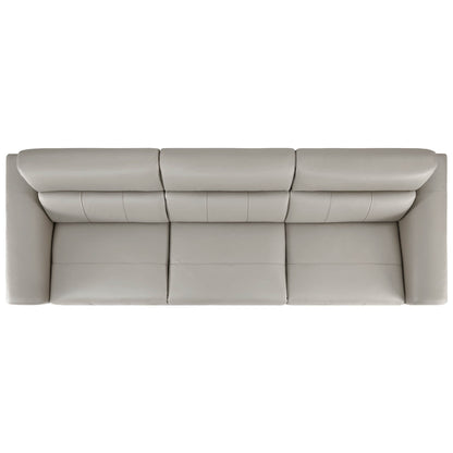 Murphy Premium Dual-Motor Genuine Leather Zero-Wall Power Reclining Sofa