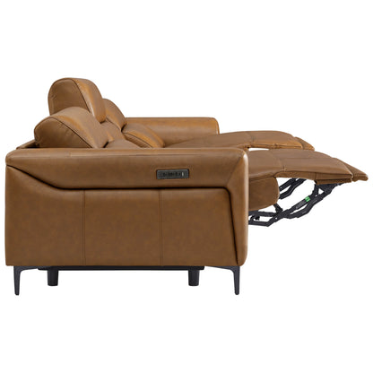 Murphy Premium Dual-Motor Genuine Leather Zero-Wall Power Reclining Sofa
