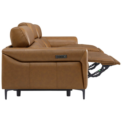 Murphy Premium Dual-Motor Genuine Leather Zero-Wall Power Reclining Sofa