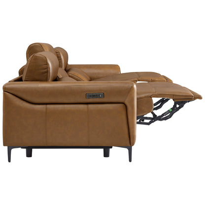 Murphy Premium Dual-Motor Genuine Leather Zero-Wall Power Reclining Sofa