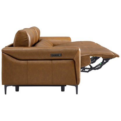 Murphy Premium Dual-Motor Genuine Leather Zero-Wall Power Reclining Sofa