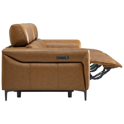 Murphy Premium Dual-Motor Genuine Leather Zero-Wall Power Reclining Sofa